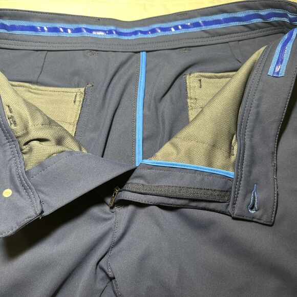 Twillory Men's Size 32X34 Tailored Fit Performance Golf Pants Navy Blue - Picture 5 of 12